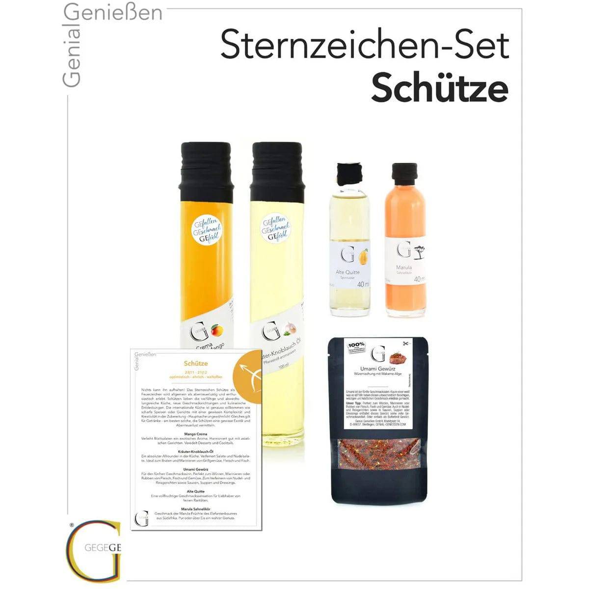 Sternzeichen-Set • Schütze • Geschenkbox