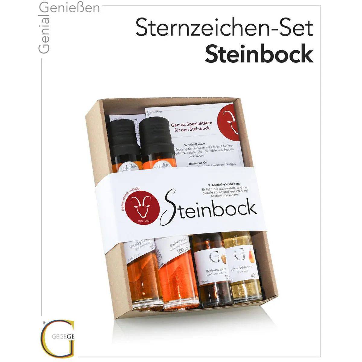 Sternzeichen-Set • Steinbock • Geschenkbox