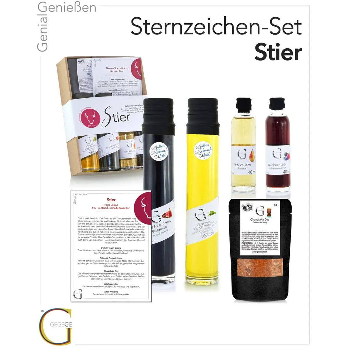 Sternzeichen-Set • Stier • Geschenkbox