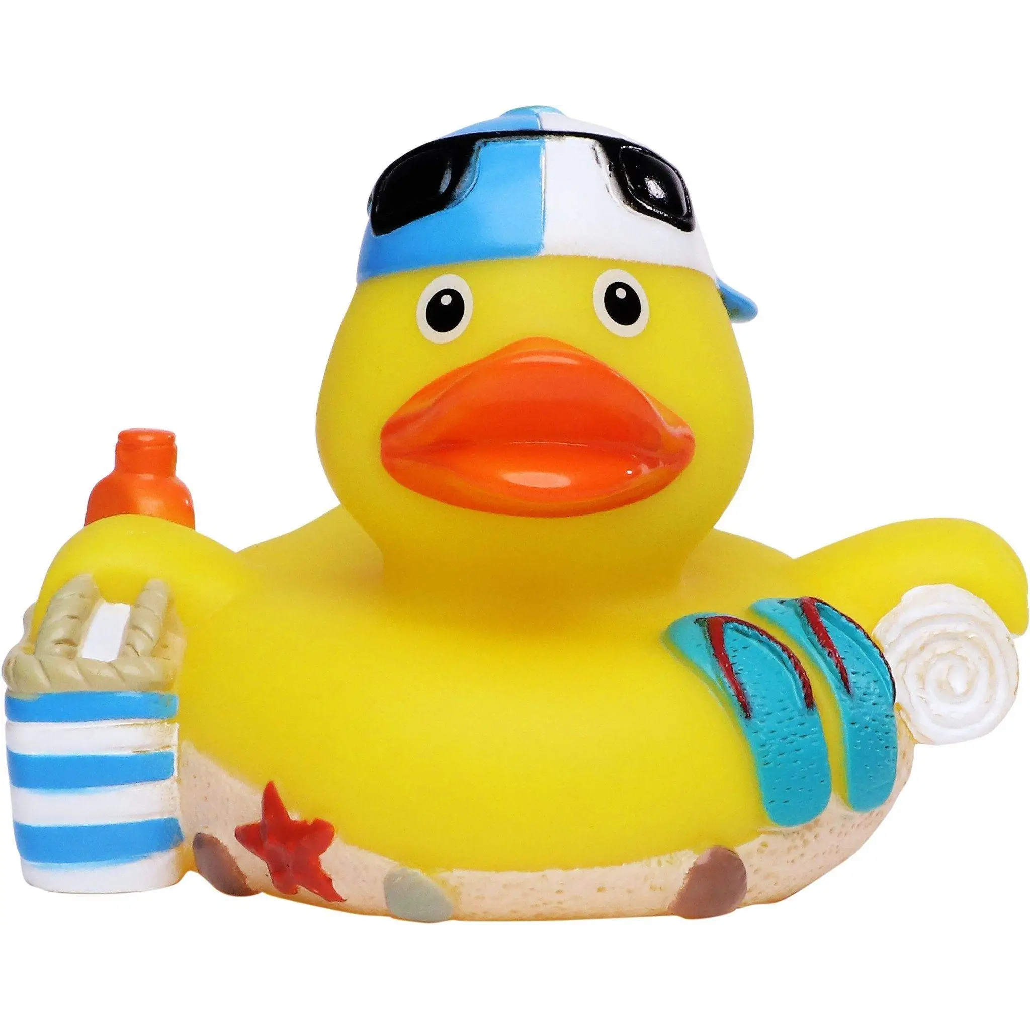 Strand • Beach • Sommer • Sonne • Urlaub • Quietsche-Ente / Badeente