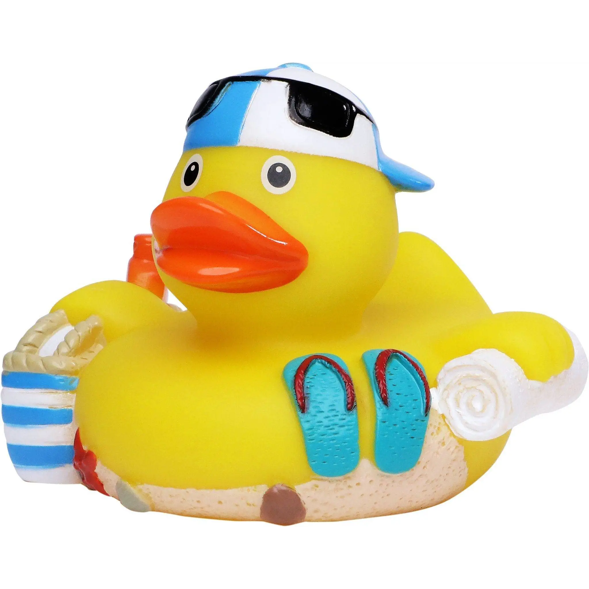 Strand • Beach • Sommer • Sonne • Urlaub • Quietsche-Ente / Badeente