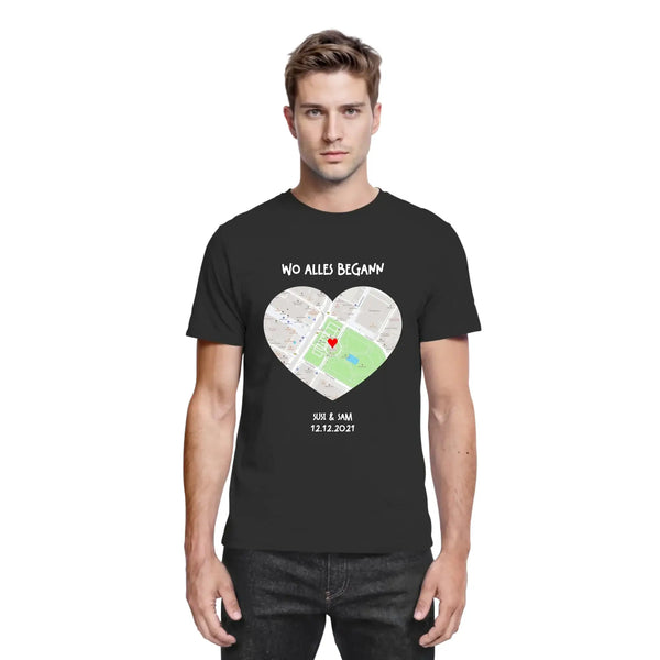 Straßenkarte Herz • mehrere Artikel • ’Statement-Collection’ • Wunschtext • Mein Motiv - personalisierbare Motive