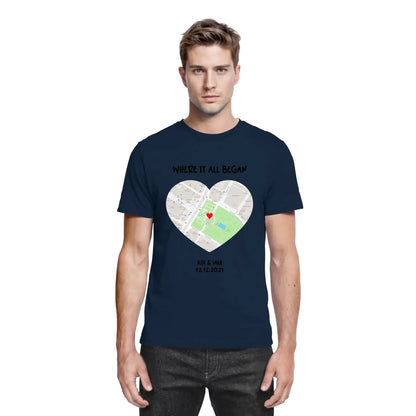 Straßenkarte Herz • mehrere Artikel • ’Statement-Collection’ • Wunschtext • Mein Motiv - personalisierbare Motive