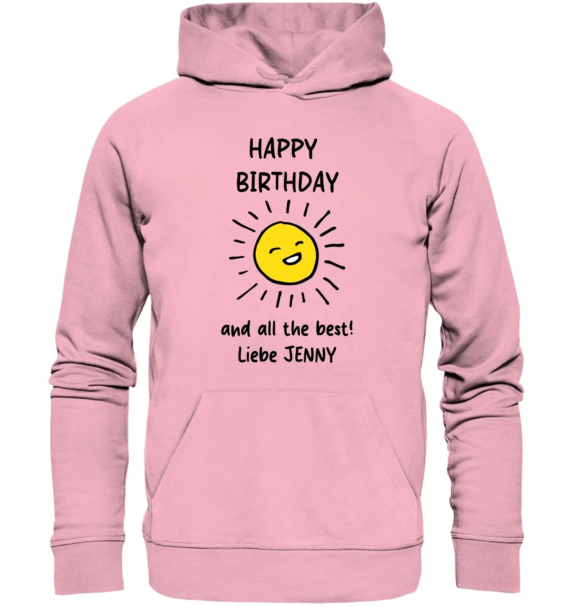 Straßenkarte Herz • mehrere Artikel • ’Statement-Collection’ • Wunschtext • Mein Motiv - Unisex Hoodie • Bio Premium