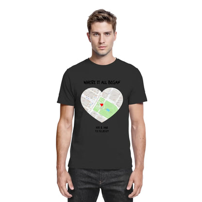 Straßenkarte Herz • mehrere Artikel • ’Statement-Collection’ • Wunschtext • Mein Motiv - personalisierbare Motive