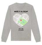 HalloGeschenk.de front-organic-basic-unisex-sweatshirt-c2c1c0-1116x