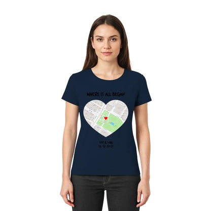 Straßenkarte Viereck • mehrere Artikel • ’Statement-Collection’ • Wunschtext • Mein Motiv - personalisierbare Motive