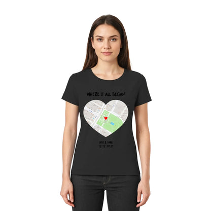 Straßenkarte Viereck • mehrere Artikel • ’Statement-Collection’ • Wunschtext • Mein Motiv - personalisierbare Motive