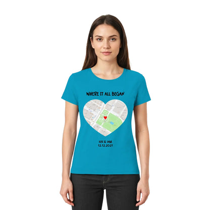 Straßenkarte Viereck • mehrere Artikel • ’Statement-Collection’ • Wunschtext • Mein Motiv - personalisierbare Motive