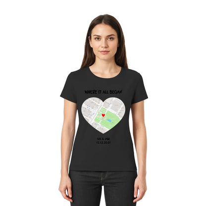 Straßenkarte Viereck • mehrere Artikel • ’Statement-Collection’ • Wunschtext • Mein Motiv - personalisierbare Motive