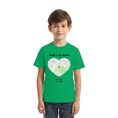 Straßenkarte Viereck • mehrere Artikel • ’Statement-Collection’ • Wunschtext • Mein Motiv - personalisierbare Motive