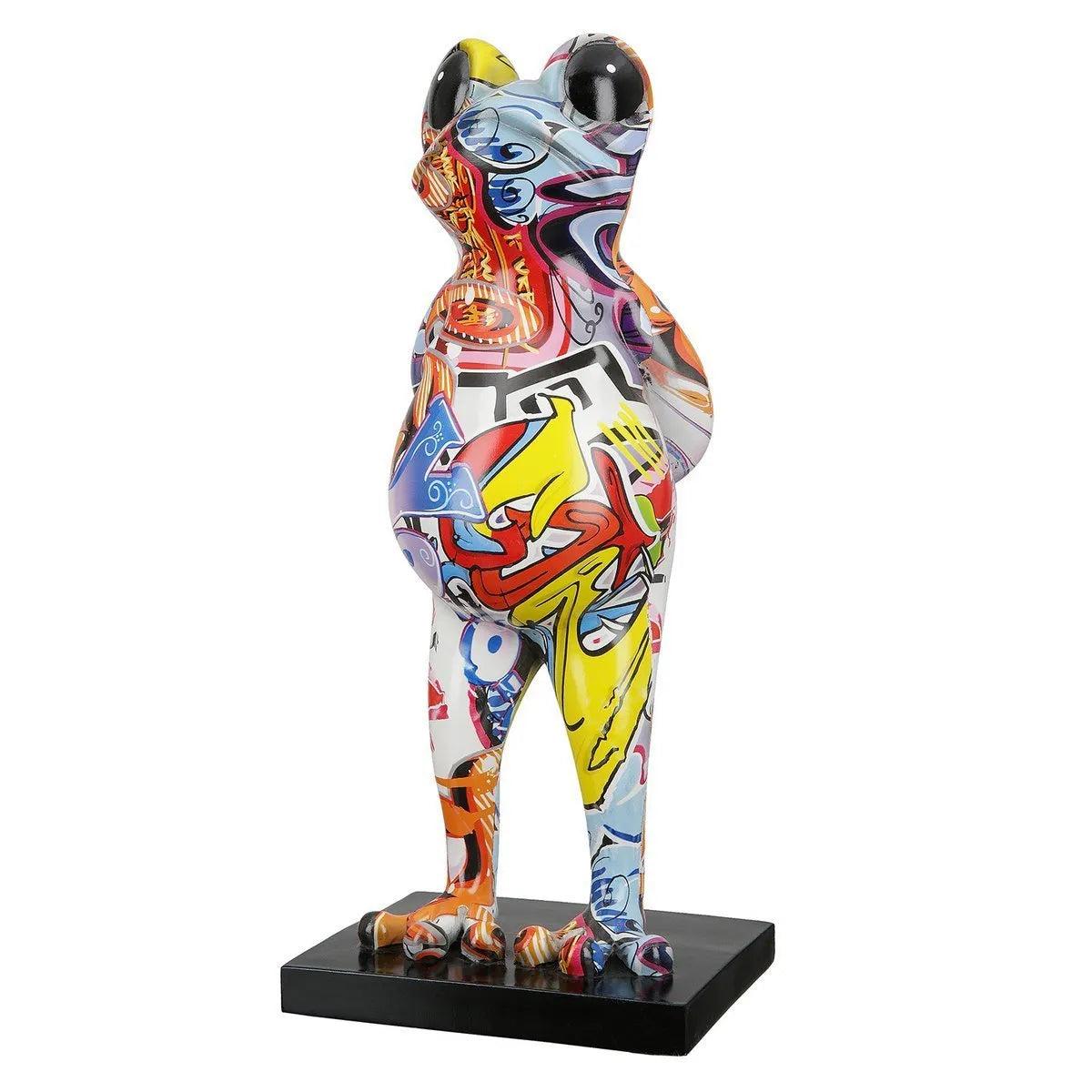 Streetart Frosch • Skulptur • Wohndeko von HalloGeschenk.de