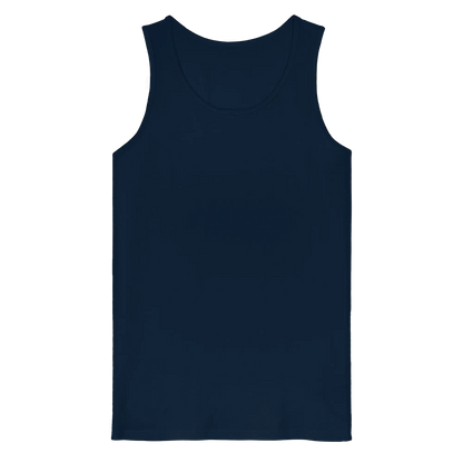Summer Vibes personalisiertbar mit Wunschtext - Organic Tank Top - French Navy / S - Tank-Tops