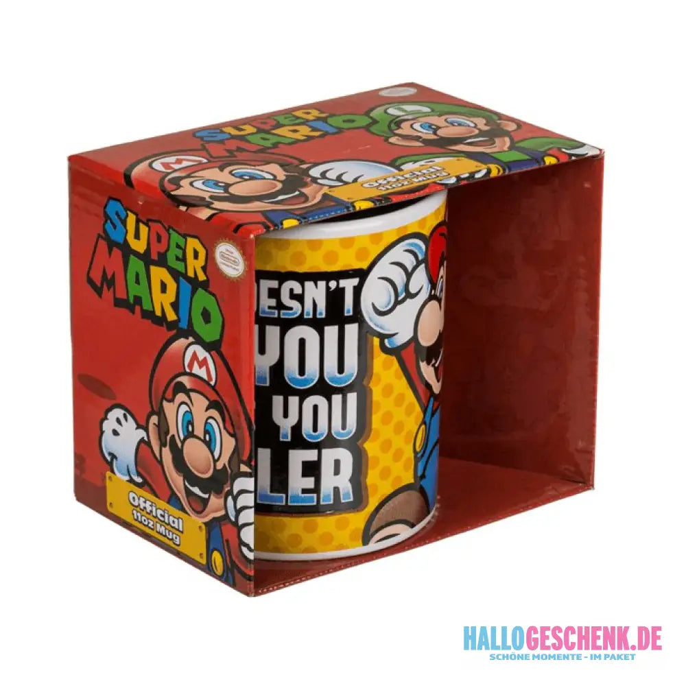 SUPER MARIO II Tasse • offizielles Lizenzprodukt