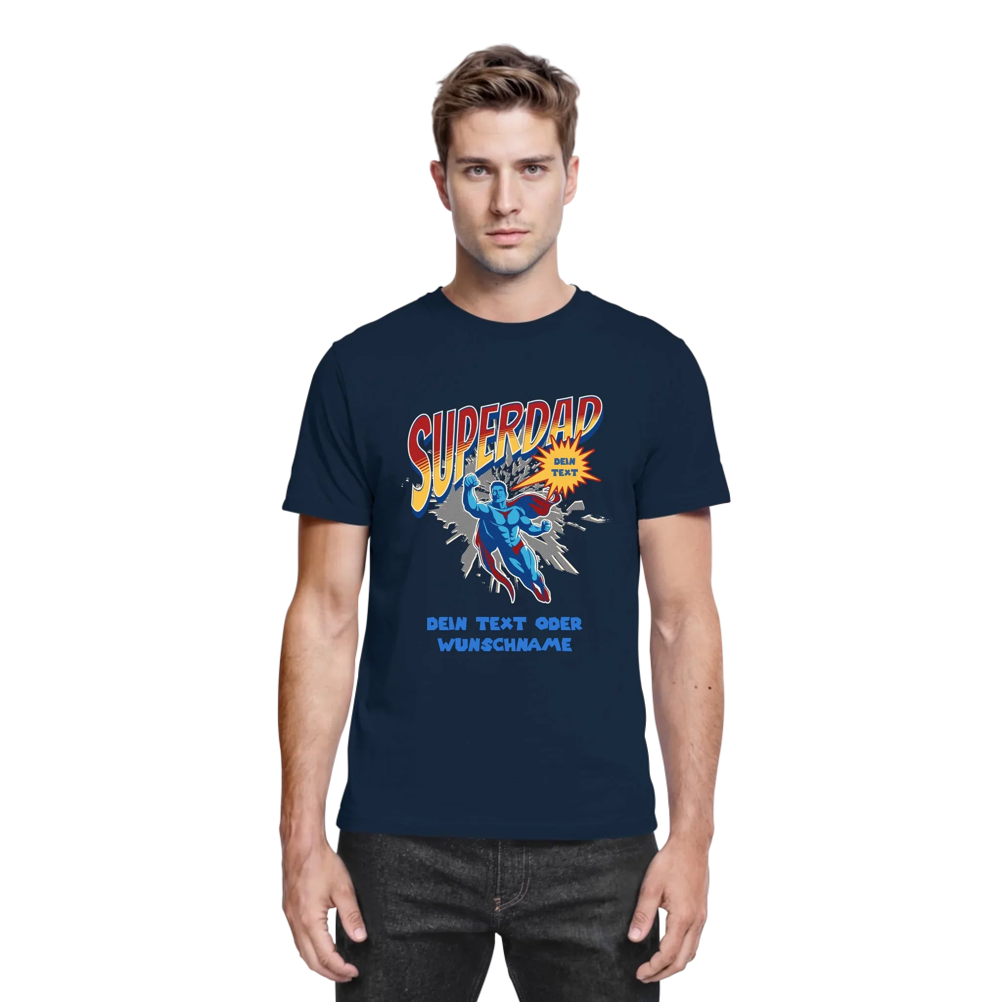 Superdad • mehrere Artikel • ’Statement-Collection’ • Wunschtext • Mein Motiv • Bester Papa • Vatertag