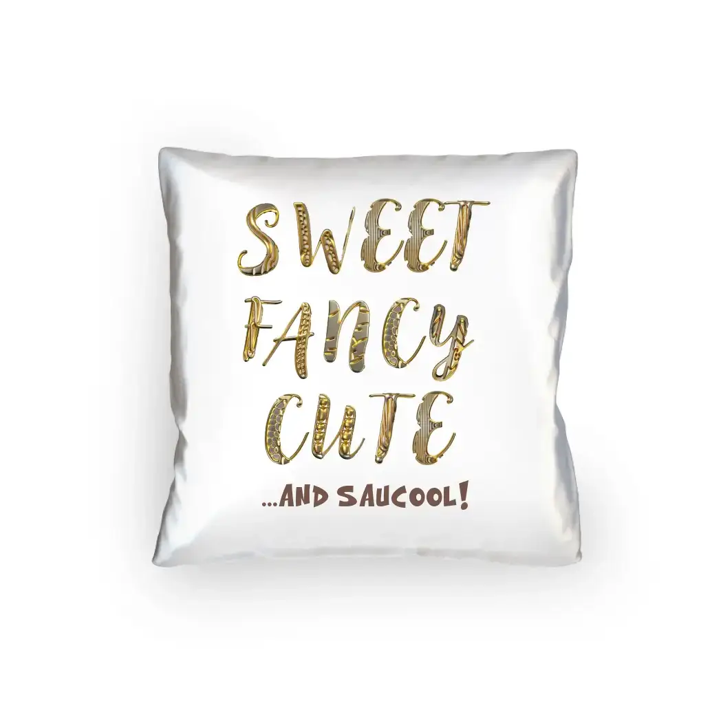 Sweet Fancy Cute • Kissen 40x40 cm • Exklusivdesign • personalisiert