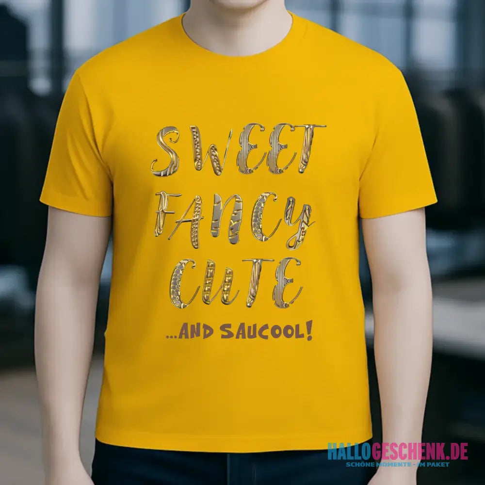 Sweet Fancy Cute • Unisex Premium T-Shirt XS-5XL aus Bio-Baumwolle für Damen & Herren • Exklusivdesign • personalisiert