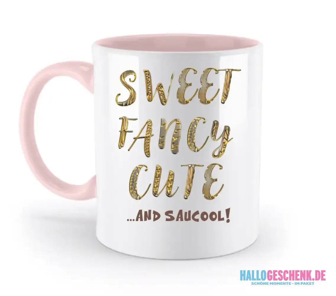 Sweet Fancy Cute • zweifarbige Tasse • Exklusivdesign • personalisiert