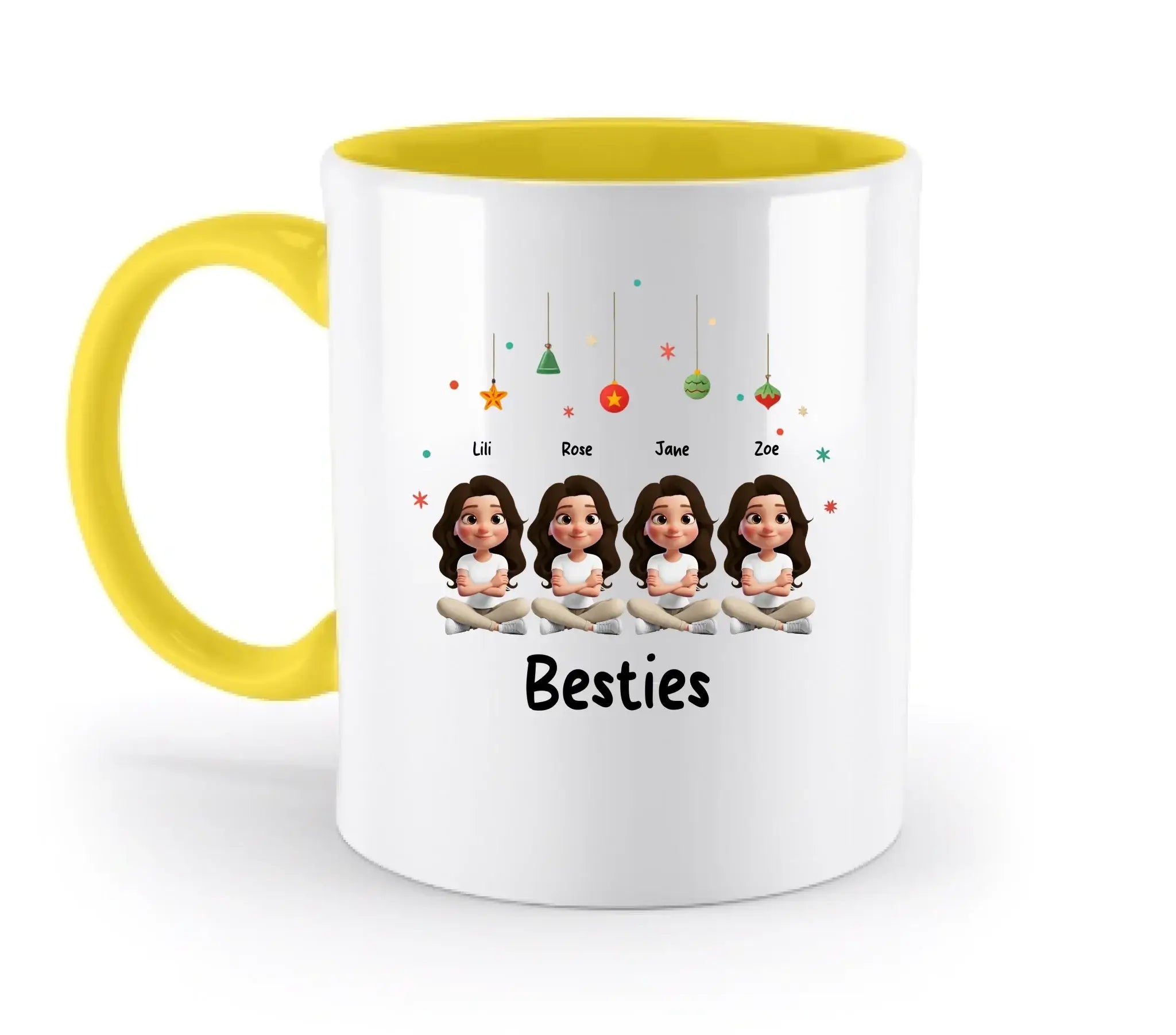 Sweet Girls: 1-4 Mädchen / Besties verfügbar (personalisierbare Figuren) • optional auch für X-mas Weihnachten