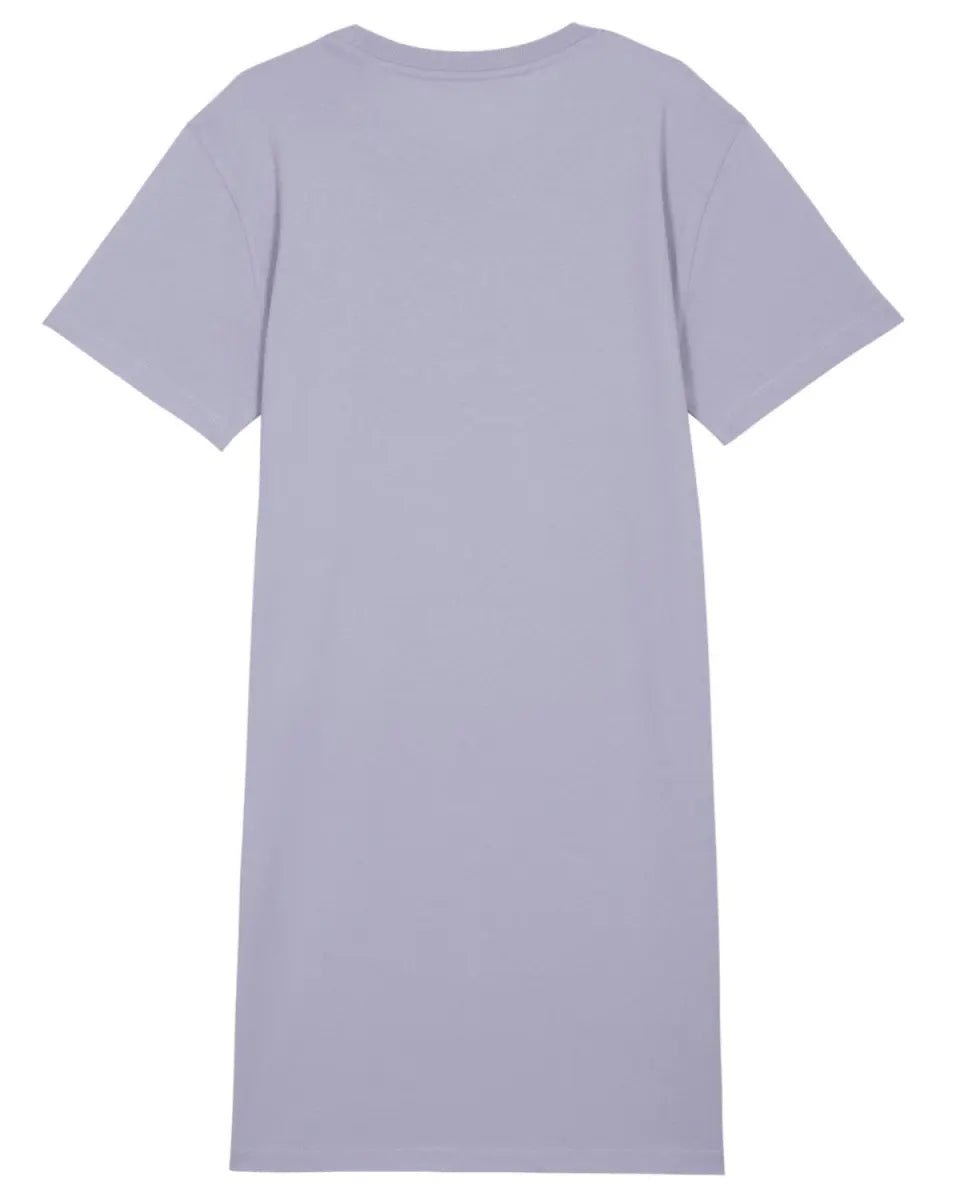 T-Shirt Kleid mit Wunschname(n) No.1 - aus Bio Baumwolle in 4 Farben XS-XXL / Organic Shirt Dress - HalloGeschenk.de #geschenkideen# #personalisiert# #geschenk#
