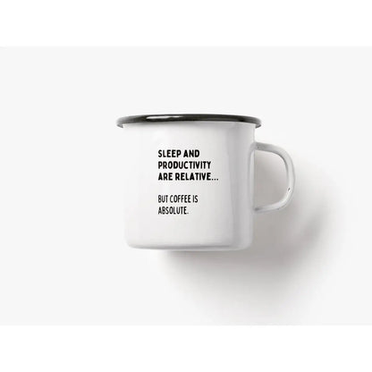 Tasse aus Emaille / Relative