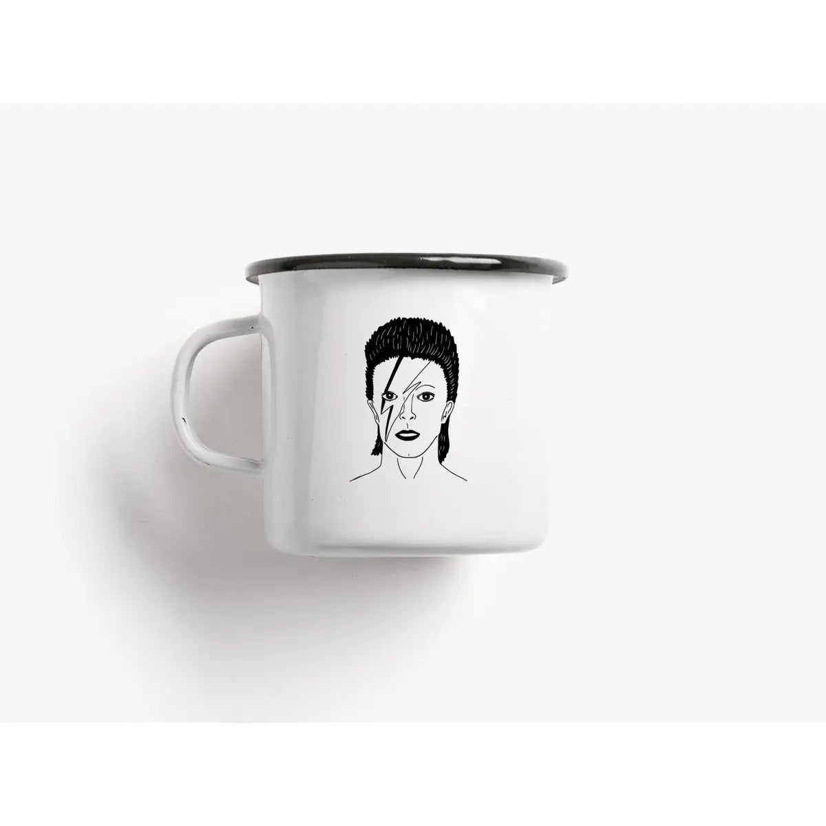 Tasse aus Emaille / Star Man