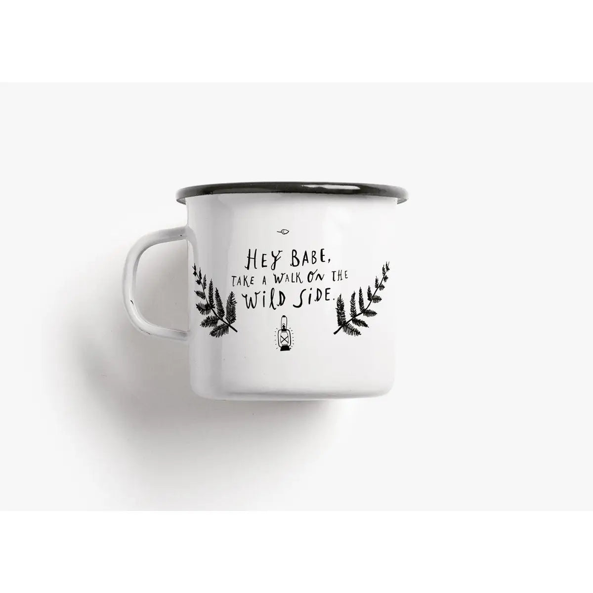 Tasse aus Emaille / Wild Side