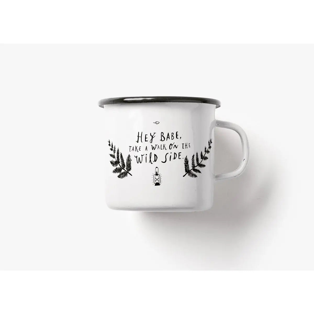 Tasse aus Emaille / Wild Side