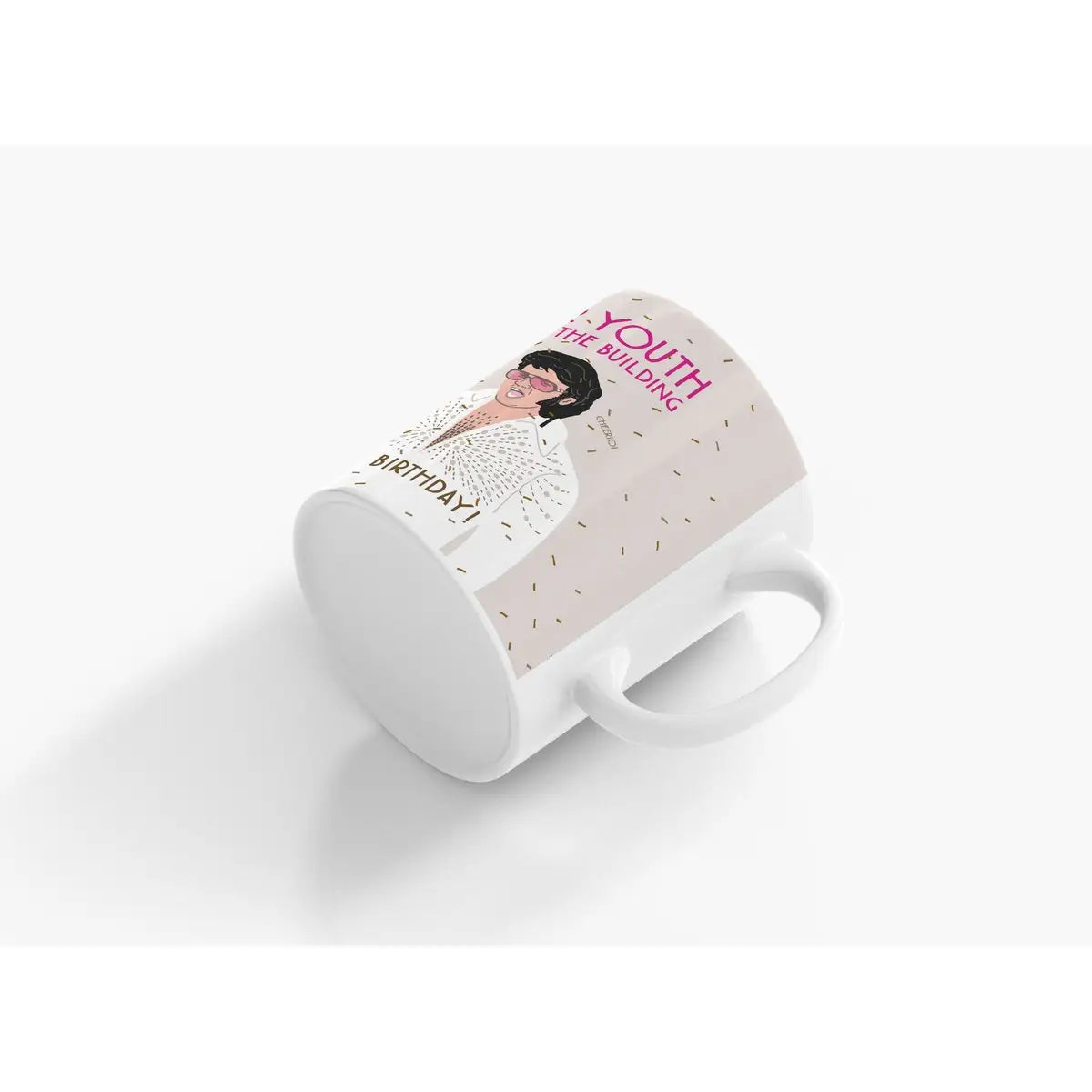 Tasse aus Keramik / "Icons" Left The Building