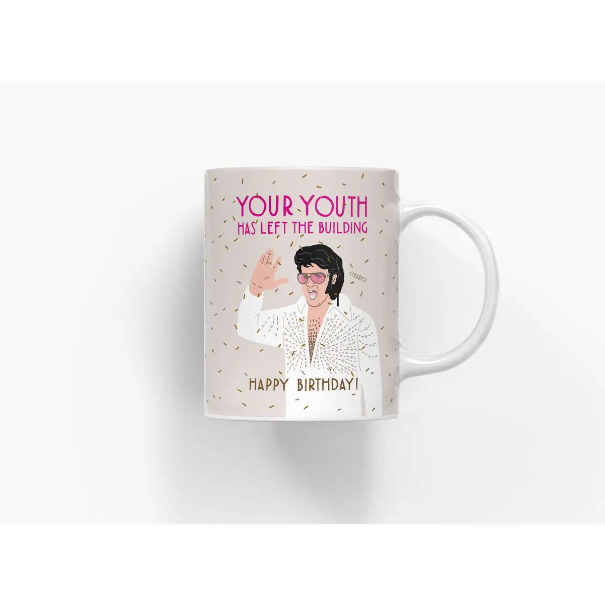 Tasse aus Keramik / ’Icons’ Left The Building