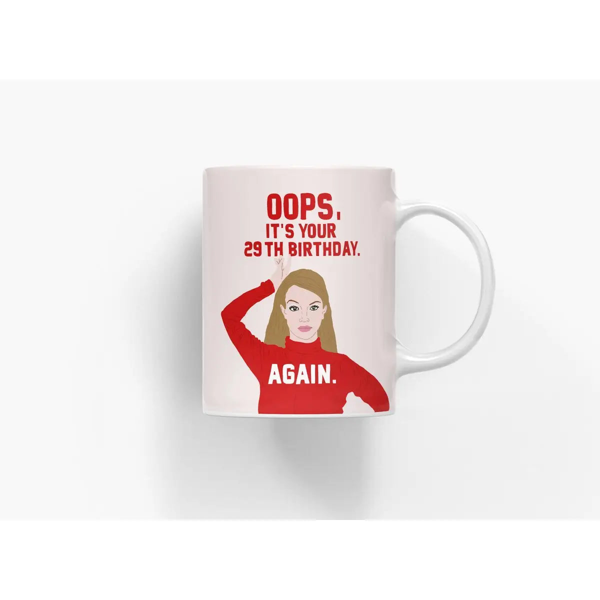 Tasse aus Keramik / "Icons" Oops