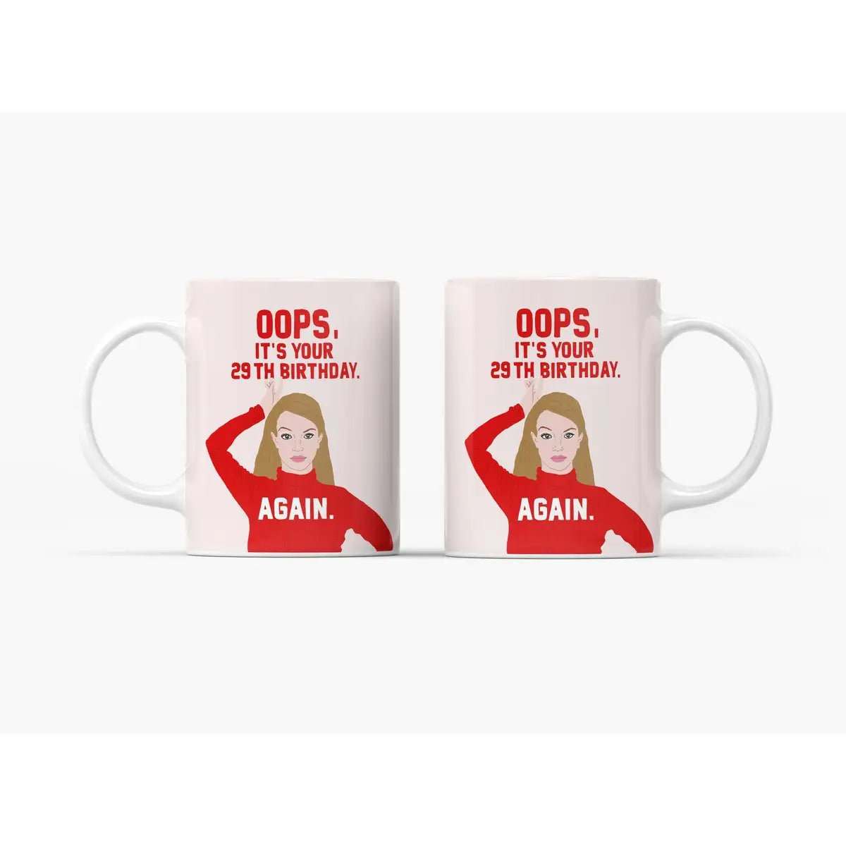 Tasse aus Keramik / "Icons" Oops