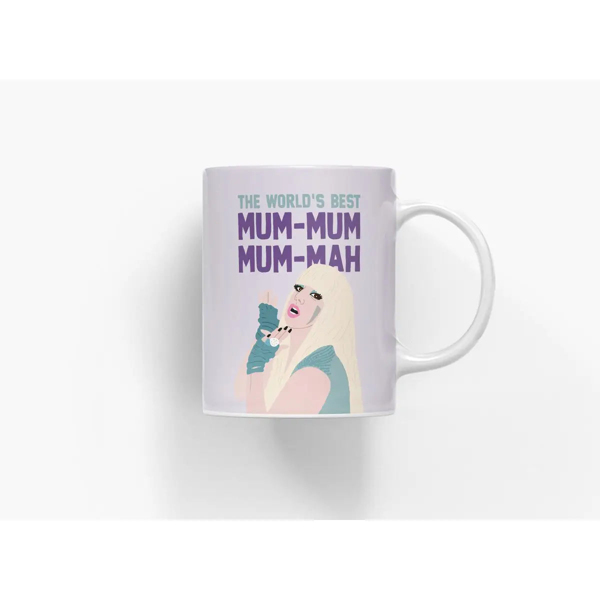 Tasse aus Keramik / "Icons" World's Best Mum-Mum-Mum