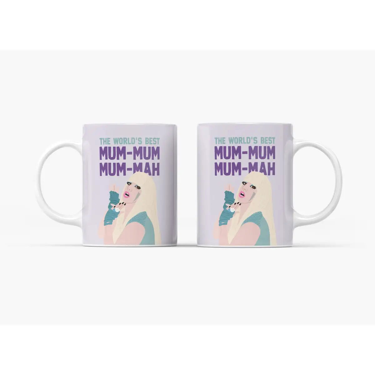 Tasse aus Keramik / "Icons" World's Best Mum-Mum-Mum