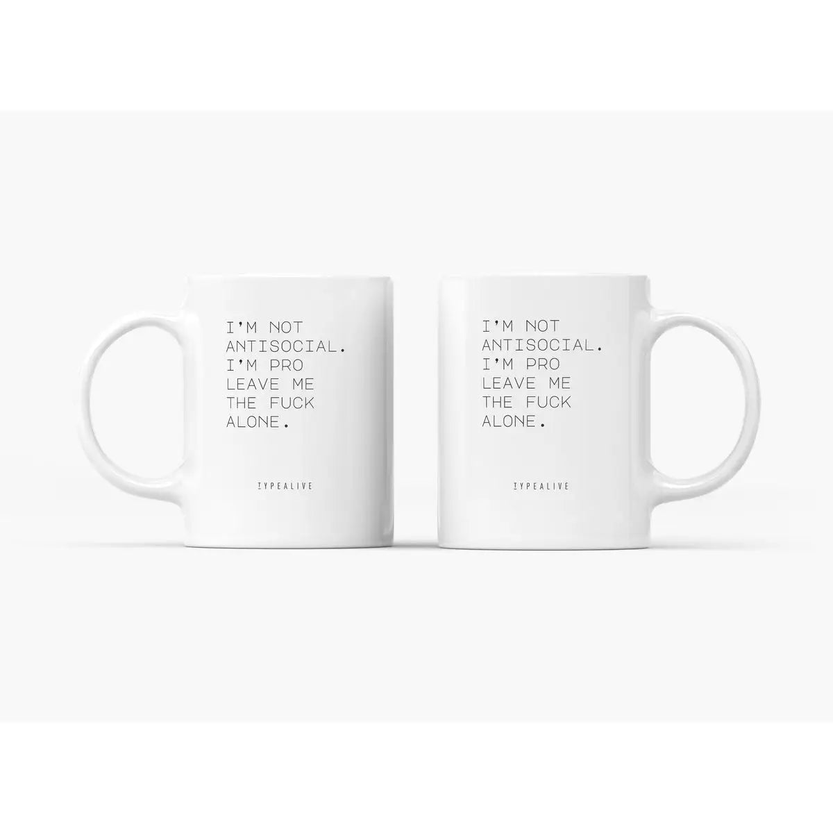 Tasse aus Keramik / "The Mug" Antisocial