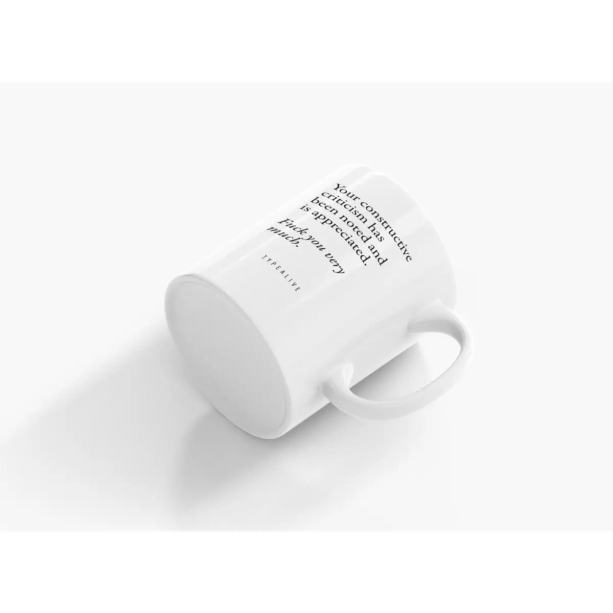 Tasse aus Keramik / "The Mug" Constructive Criticism