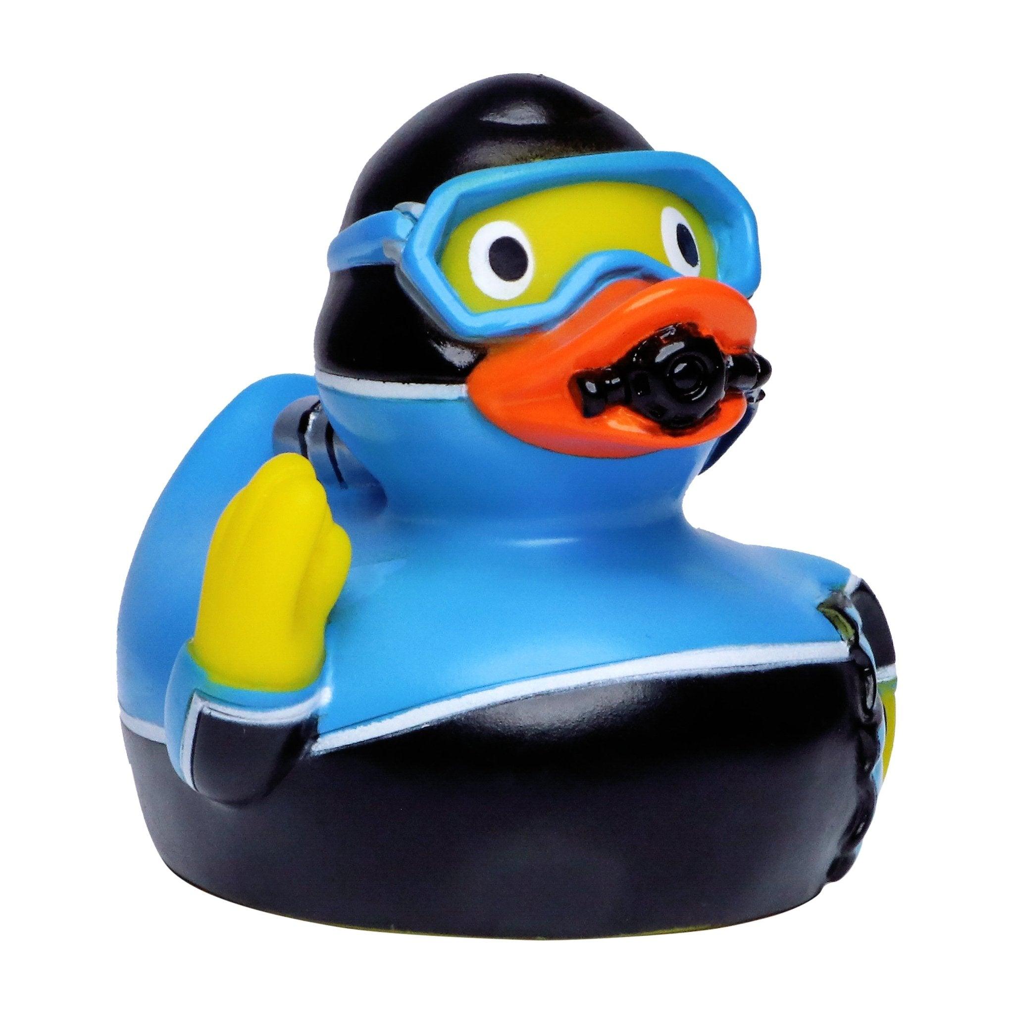 Taucher Quietsche-Ente / Badeente - HalloGeschenk.de #geschenkideen# #personalisiert# #geschenk#