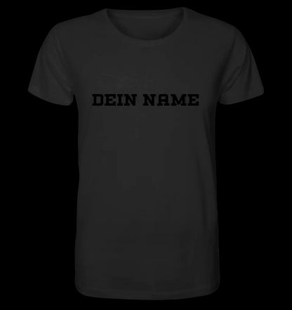 Einfacher Name • Unisex Premium T-Shirt XS-5XL aus Bio-Baumwolle für Damen & Herren • Exklusivdesign • personalisiert