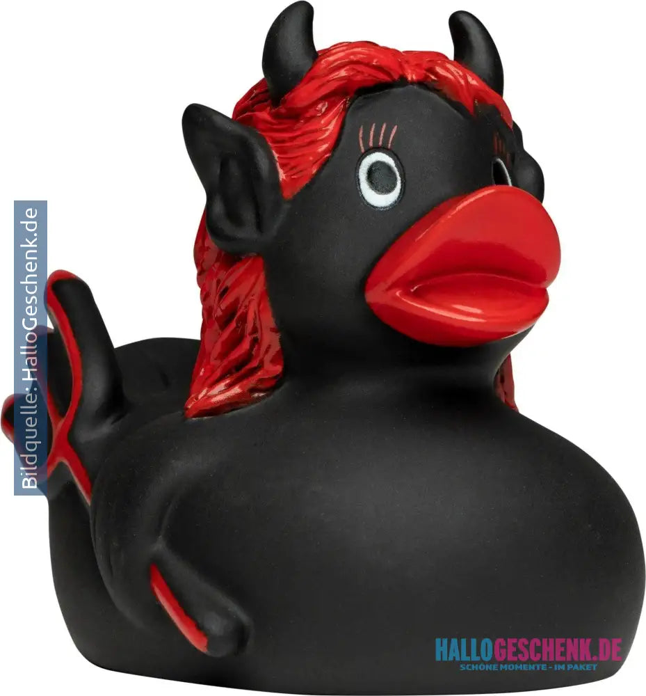 Teufelin Quietsche-Ente / Badeente