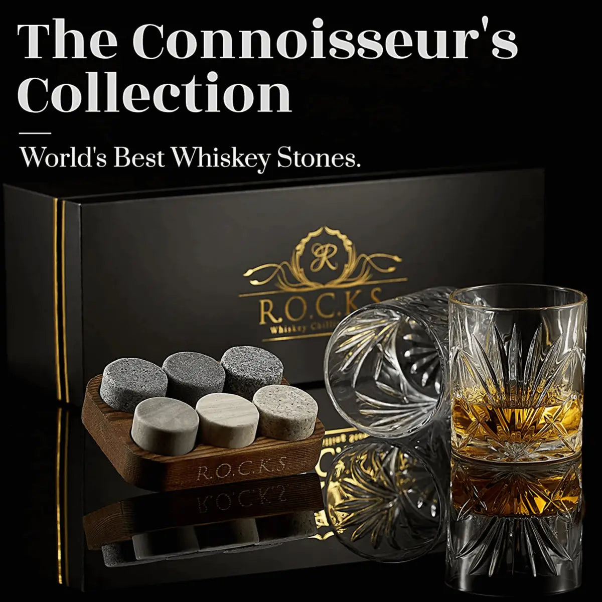The Connoisseur’s Set - Palm Whiskey Glass Edition