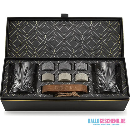 The Connoisseur’s Set - Palm Whiskey Glass Edition
