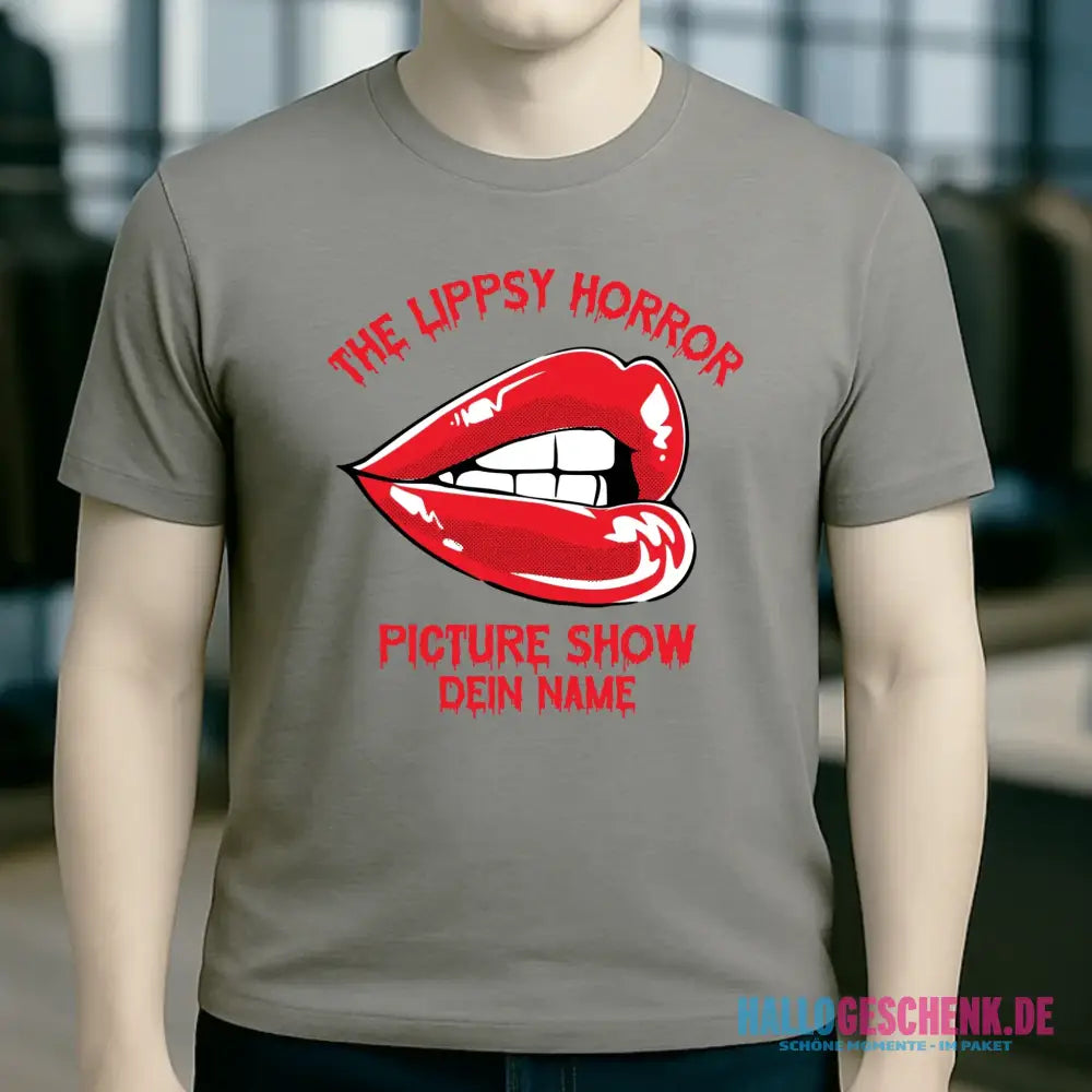 The Spooky, Ducky oder Lippsy Horror Picture Show + Name • Skateboard • Unisex Premium T-Shirt XS-5XL aus Bio-Baumwolle für Damen & Herren • Exklusivdesign • personalisiert • Halloween