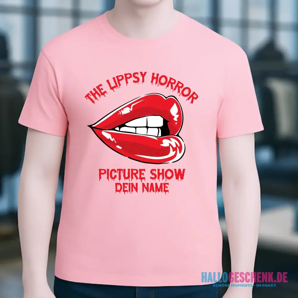 The Spooky, Ducky oder Lippsy Horror Picture Show + Name • Skateboard • Unisex Premium T-Shirt XS-5XL aus Bio-Baumwolle für Damen & Herren • Exklusivdesign • personalisiert • Halloween