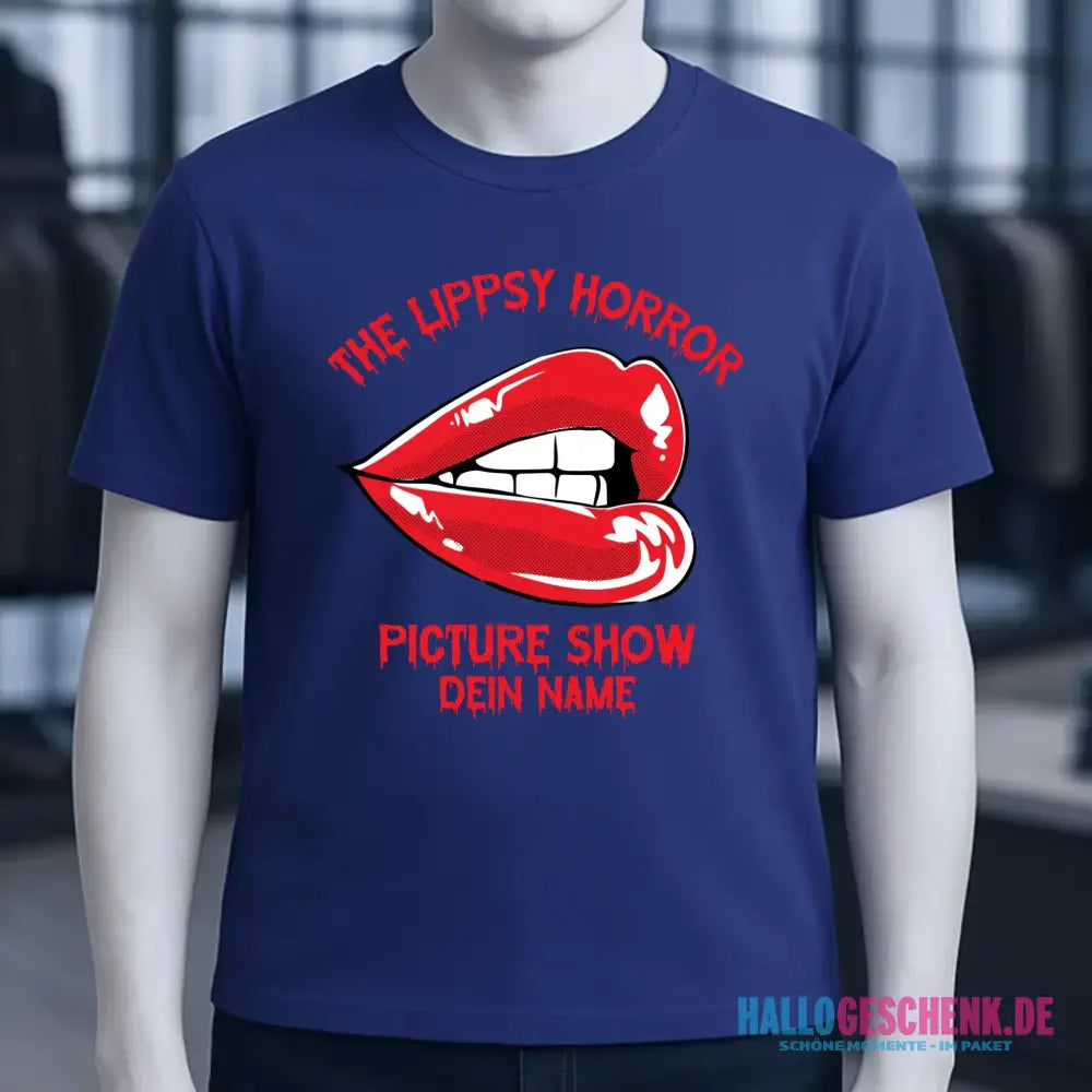 The Spooky, Ducky oder Lippsy Horror Picture Show + Name • Skateboard • Unisex Premium T-Shirt XS-5XL aus Bio-Baumwolle für Damen & Herren • Exklusivdesign • personalisiert • Halloween