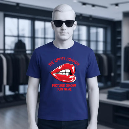 The Spooky, Ducky oder Lippsy Horror Picture Show + Name • Skateboard • Unisex Premium T-Shirt XS-5XL aus Bio-Baumwolle für Damen & Herren • Exklusivdesign • personalisiert • Halloween