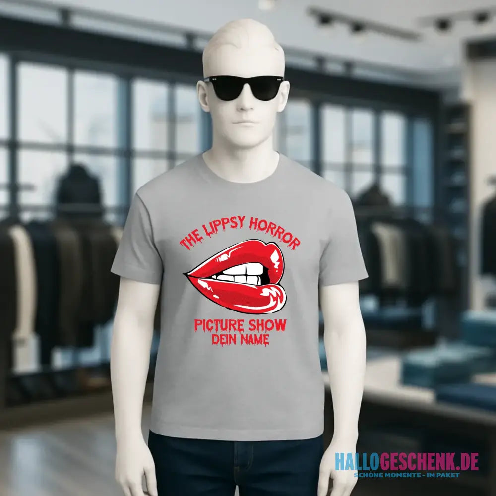 The Spooky, Ducky oder Lippsy Horror Picture Show + Name • Skateboard • Unisex Premium T-Shirt XS-5XL aus Bio-Baumwolle für Damen & Herren • Exklusivdesign • personalisiert • Halloween