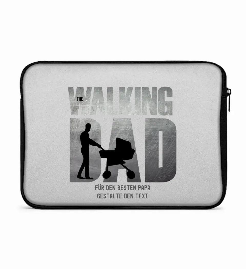 The Walking Dad 1 • Laptop Case 13" Zoll Notebook - Tasche • Motivprodukt • personalisiert - HalloGeschenk.de