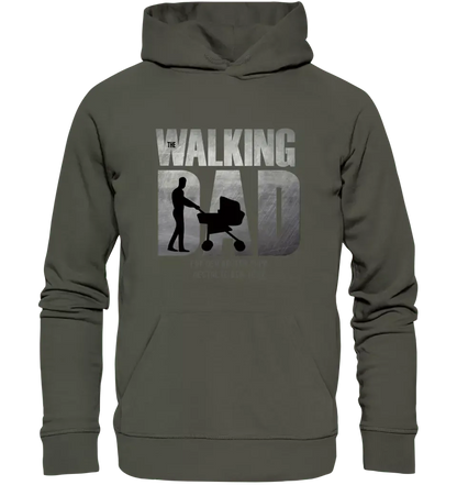 The Walking Dad 1 • Unisex Premium Hoodie XS - 5XL aus Bio - Baumwolle für Damen & Herren • Motivprodukt • personalisiert - HalloGeschenk.de