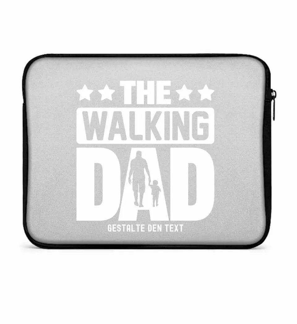 The Walking Dad 2 • Laptop Case 15" Zoll Notebook - Tasche • Motivprodukt • personalisiert - HalloGeschenk.de
