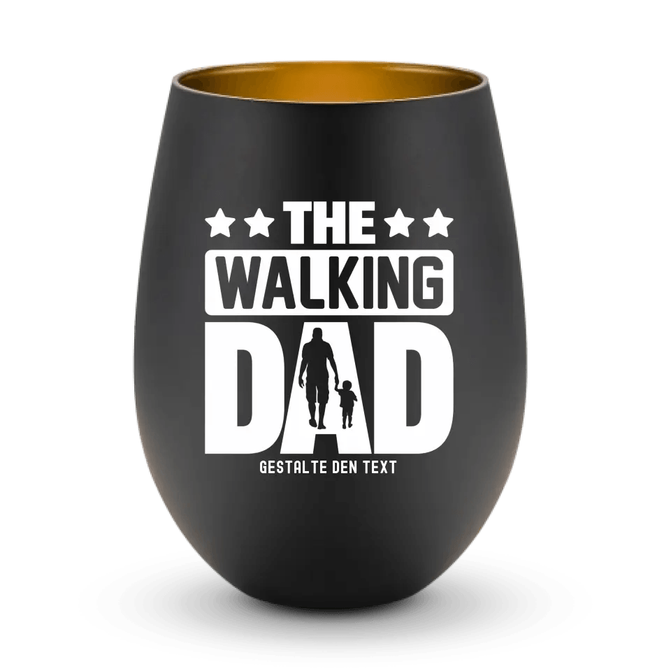 The Walking Dad 2 • Windlicht • Motivprodukt • personalisiert - HalloGeschenk.de